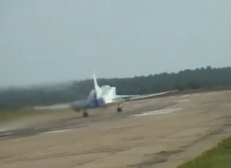 Tu-22M close call