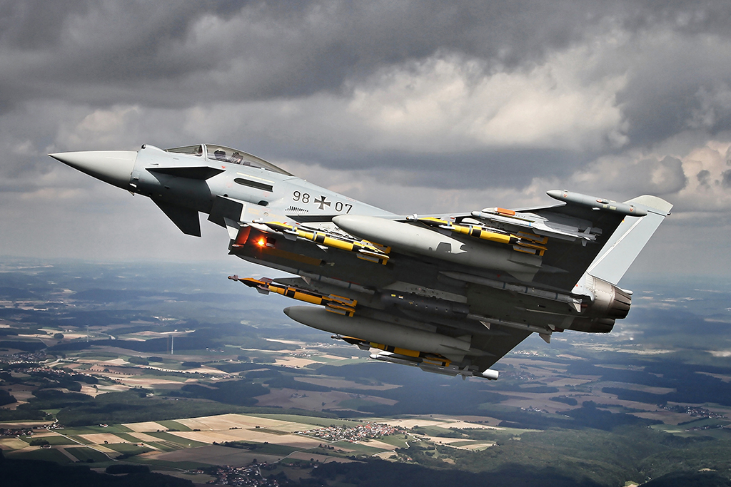 Eurofighter Typhoon – Falhas estruturais:  Alemanha reduz horas de voo