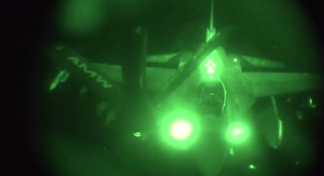 F-16 AAR ISIS strike