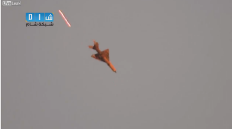 Mig-21 almost hit