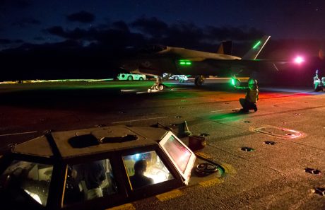 F-35 night carrier ops