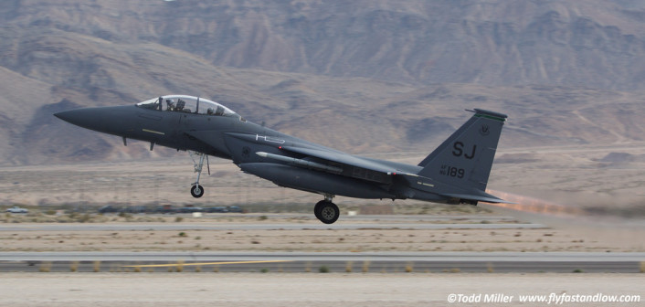 F-15E SJ take off