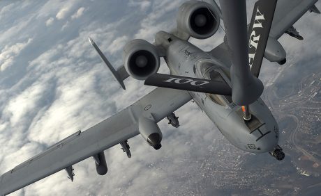 A-10s refuel over Europe, maintain forward presence