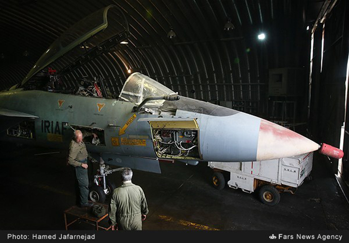 Os últimos F-14 do Irão