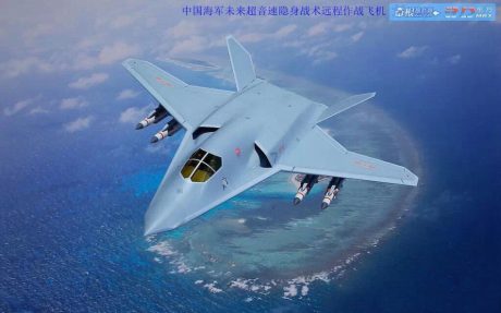China Stealth Fighter Bomber