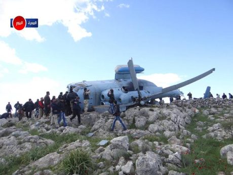 Mi-14PL downed