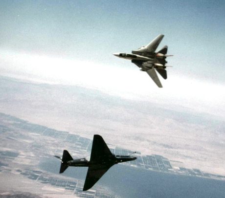 F-14 dogfight 1982
