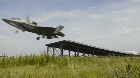 F-35B inaugural ski jump