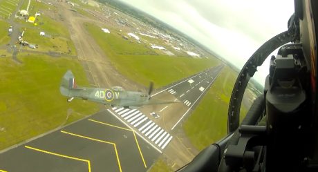Typhoon and Spitfire