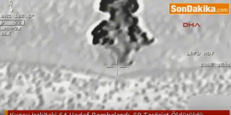 Turkish AF raid on ammo depot