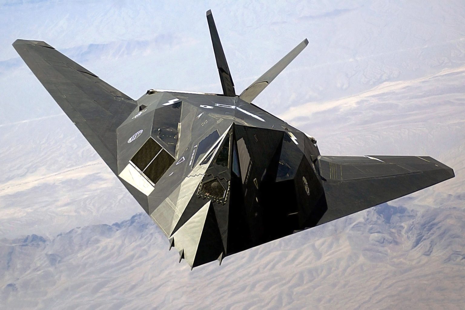 F 117 Stealth Jets Fitted With Radar Reflectors In New Photos From