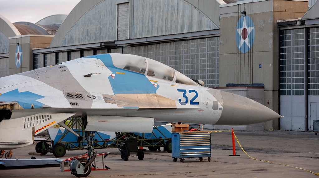 U.S. Air Force National Museum Acquires Former Ukrainian Su-27UB Flanker