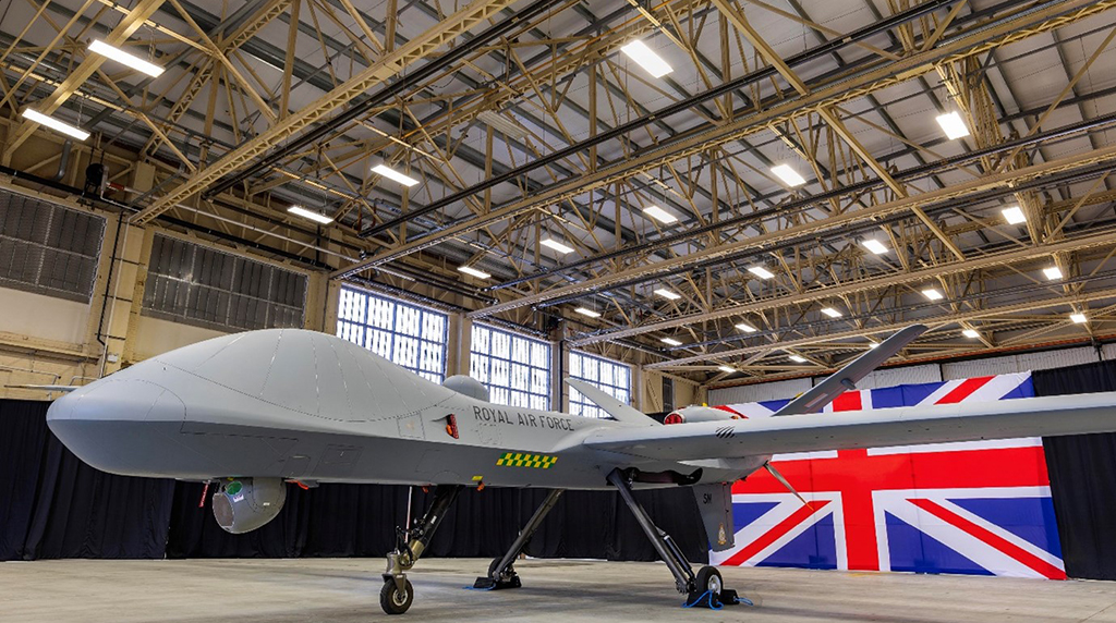 First RG.1 Protector arrives at RAF Waddington