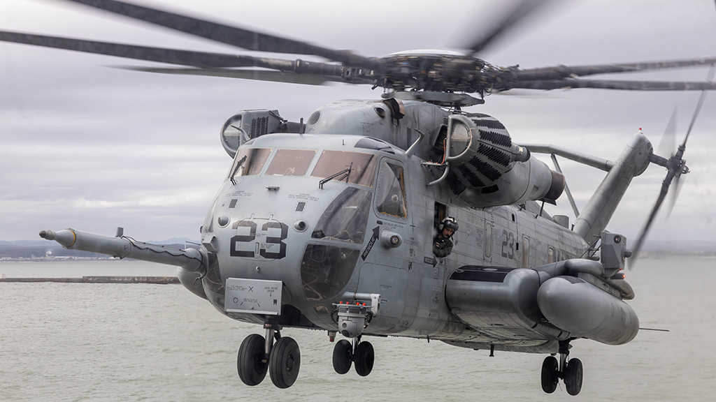 Search Underway For Five U.S. Marines Aboard Crashed CH-53E Helicopter