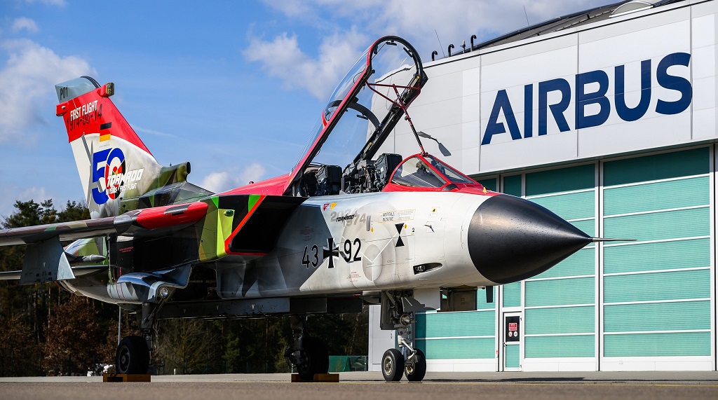 Luftwaffe And Airbus Unveil Special Livery For Tornado’s 50th Anniversary