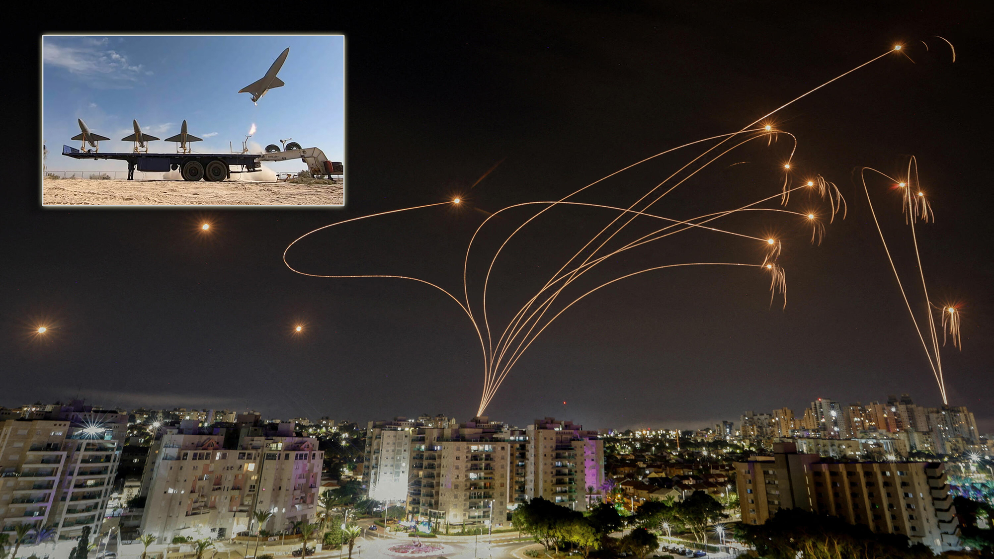 Developing: Iran Has Launched A Massive Drone And Missile Attack On Israel