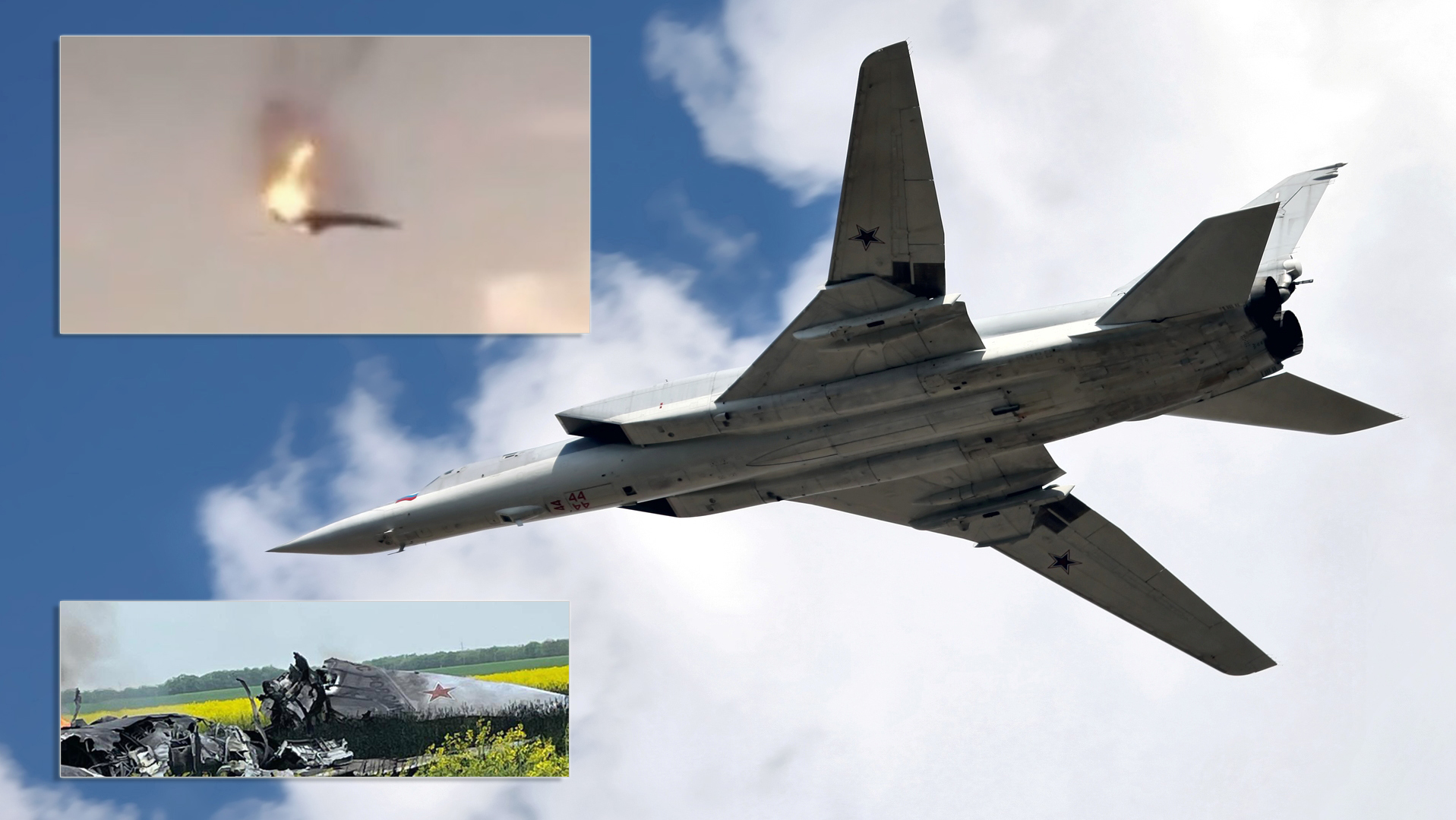 Russian Tu-22M3 Crashes In Southwestern Russia, Ukraine Claims It Was Shot Down
