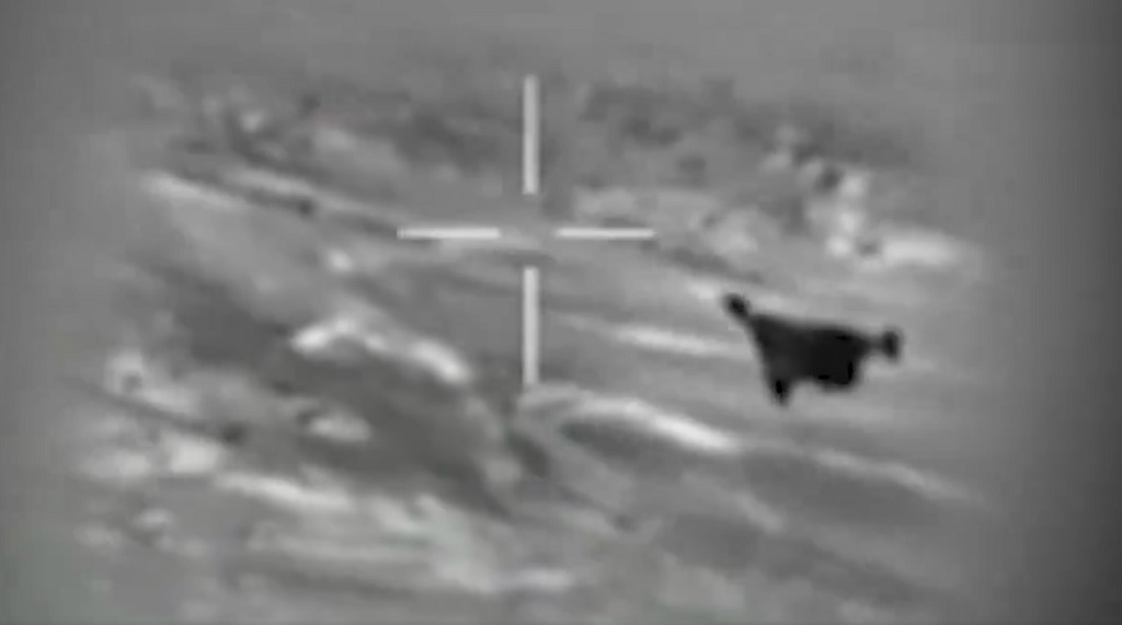 Video Israeli Jets Intercept Iranian Attack 1