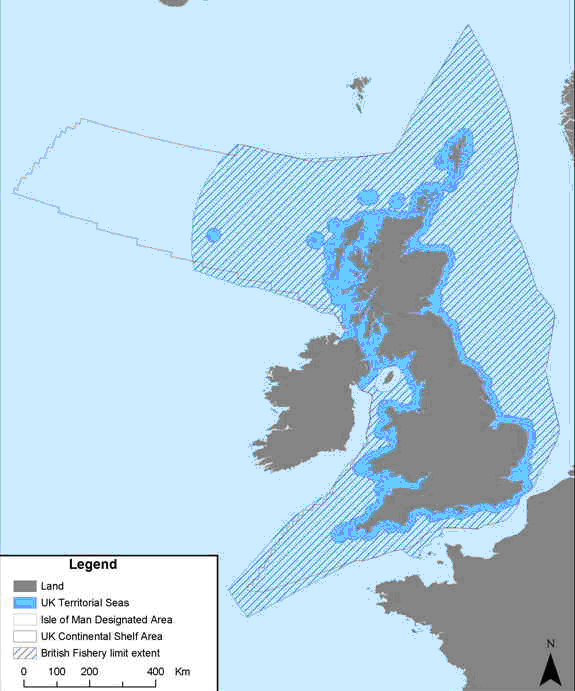 Img2 A practical example of the UK Sovereignty above it territorial sea and its airspace (respectively in light blue and grey color).