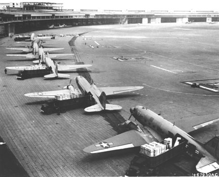 C-47s at Tempelhof Airport Berlin 1948