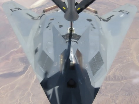 'Gray Dragon': the only F-117A Nighthawk painted in a two-tone gray ...