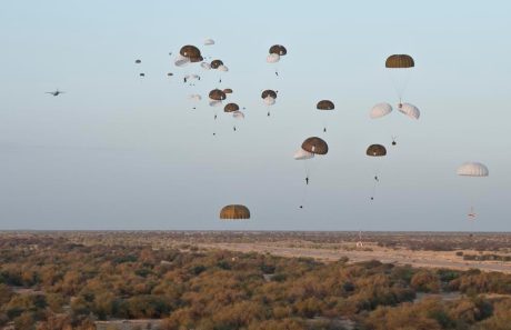 17e RGB paradrop over Timbuktu