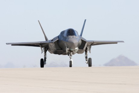 F-35B grounded