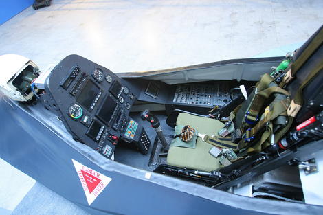 Q-313 cockpit