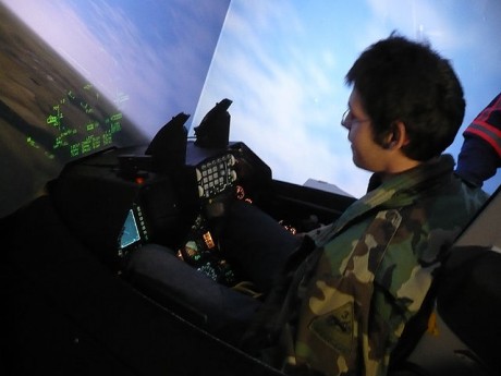 F-16 simulator