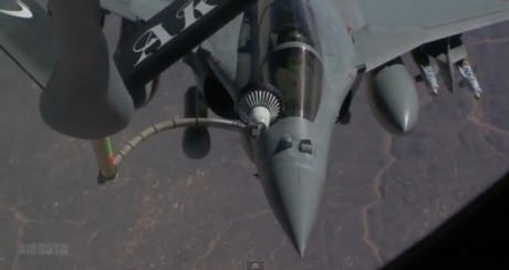 Rafale from KC-135