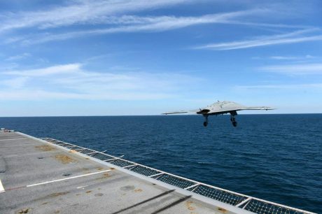 X-47B launch