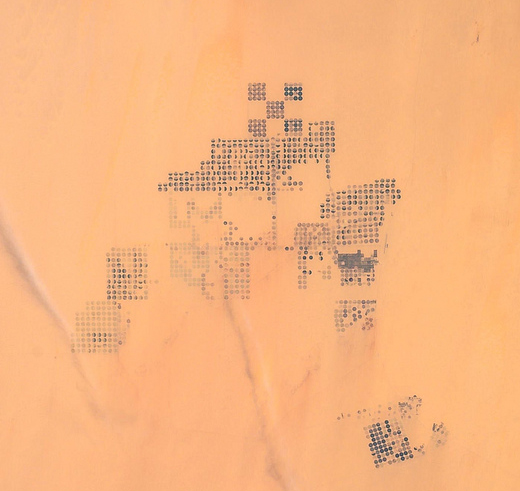 Space Invaders close up