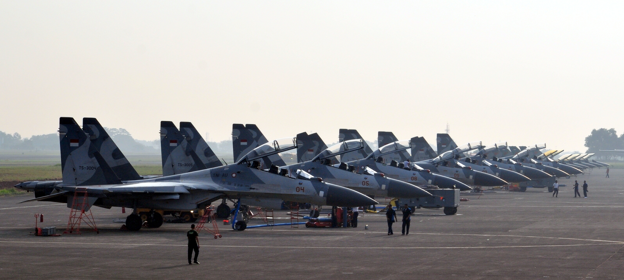 Indonesia's Sukhoi Fleet | The Aviationist