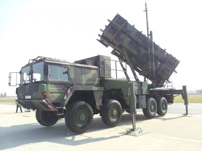 MIM-104D PAC 2 Patriot, Heavy Anti Aircraft Surface to Air Missile Launcher