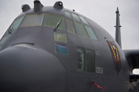 [Photo] The effect of Florida's freezing rain on U.S. Air Force AC-130U ...