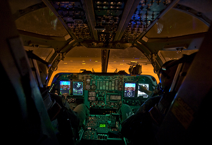 b 52 bomber cockpit