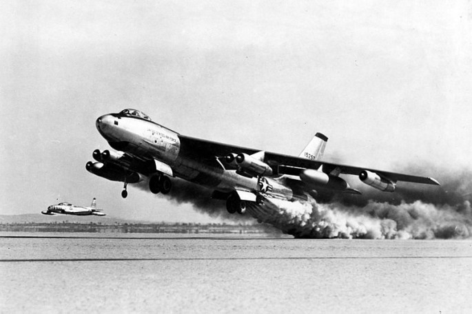 B-47 JATO takeoff