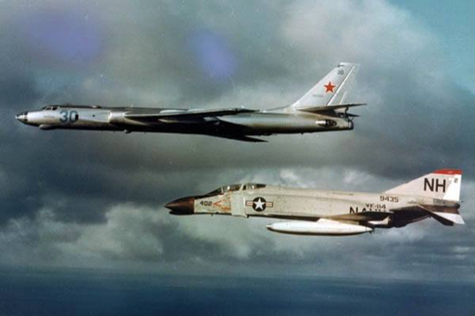 F-4 Phantom II intercept