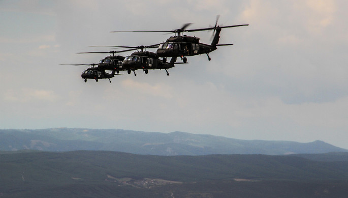 KFOR Multi-ship UH-60