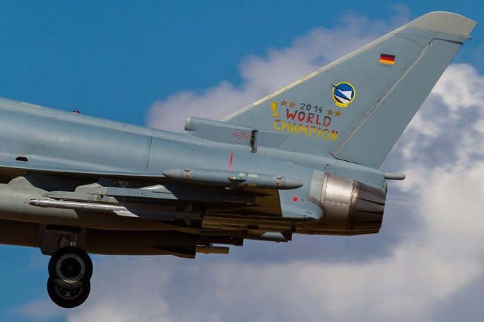 Typhoon WC2014 tail close up
