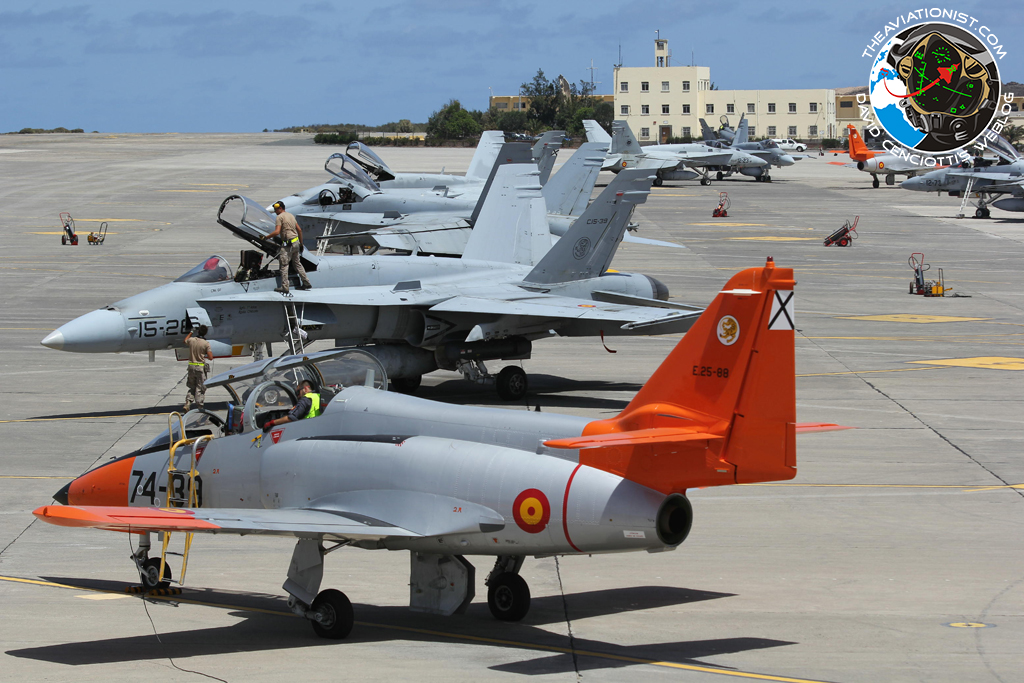 Dissimilar Air Combat Training In The Canary Islands DACT 2014 The 