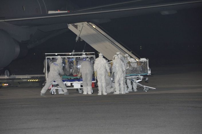 Ebola flight