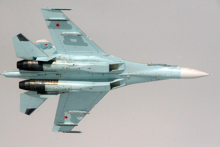 Su-27 in Crimea