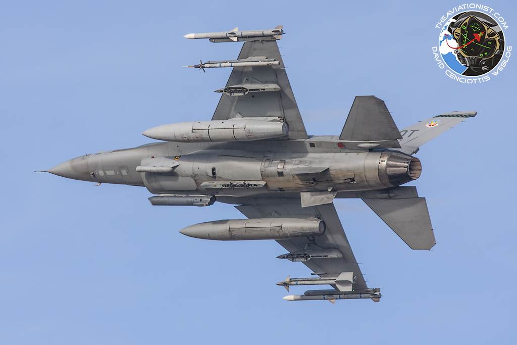 Nellis AFB F-16 Fighting Falcon Fridge Magnet 