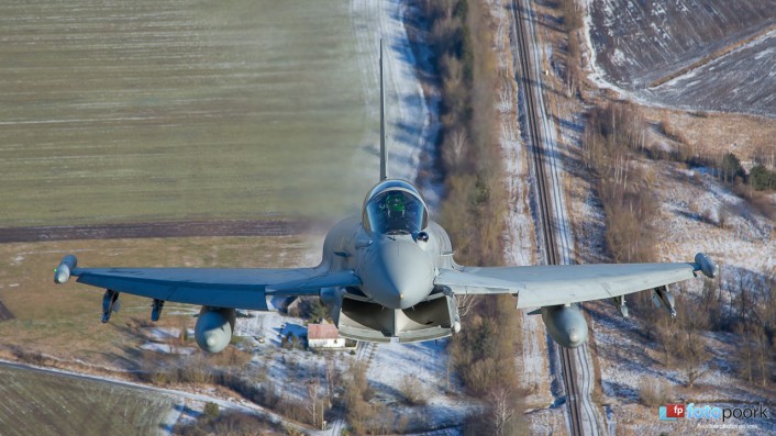 Typhoon front view