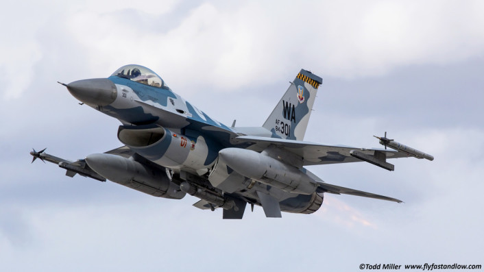 F-16 AGRS takeoff