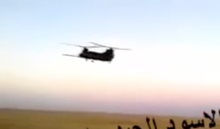 MH-47 over Iraq