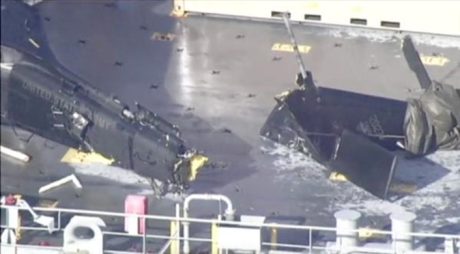 Images show that parts of U.S. Army 160th SOAR MH-60M that crash landed ...