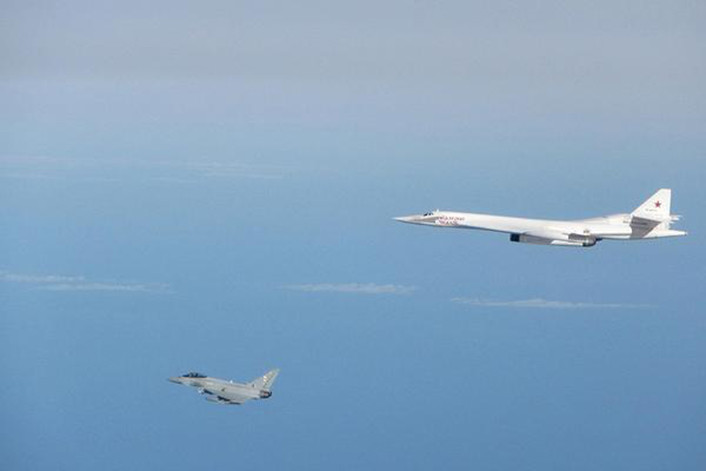 Tu-160 intercepted