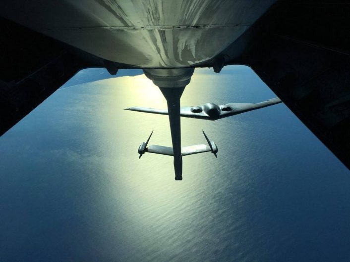 B-2 Travis refueling